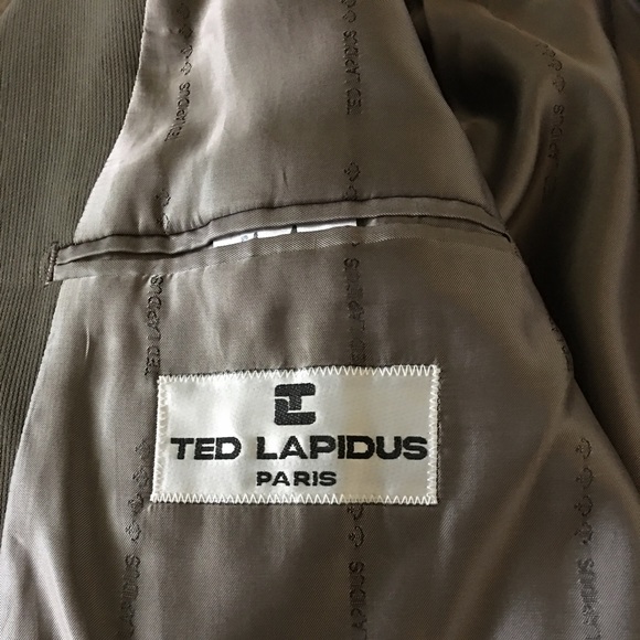 Green Ted Lapidus Suit Jacket - Picture 2 of 2